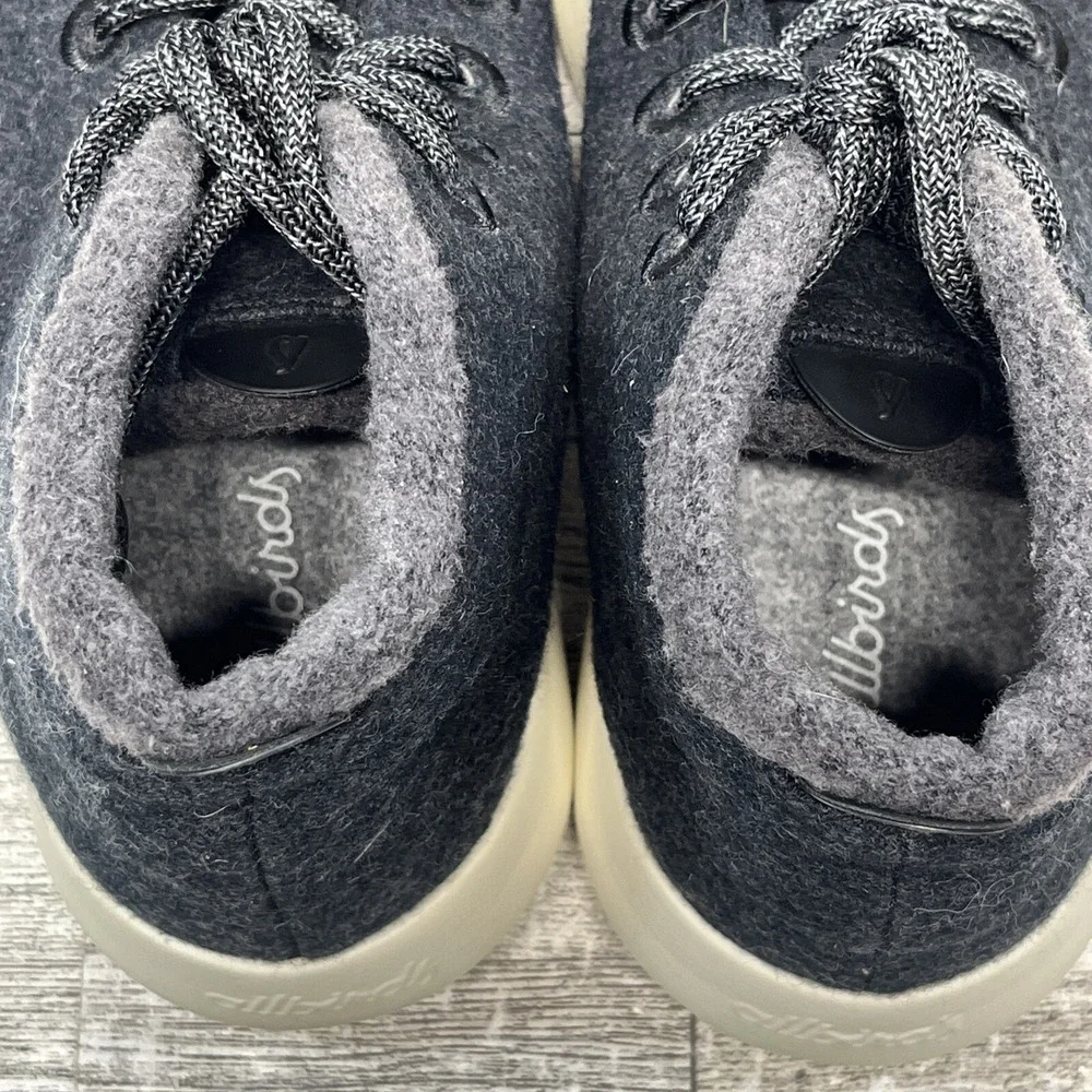 Allbirds WRU Wool Runner Up‎ Mizzle Dark Gray Sneakers Women Size 8
